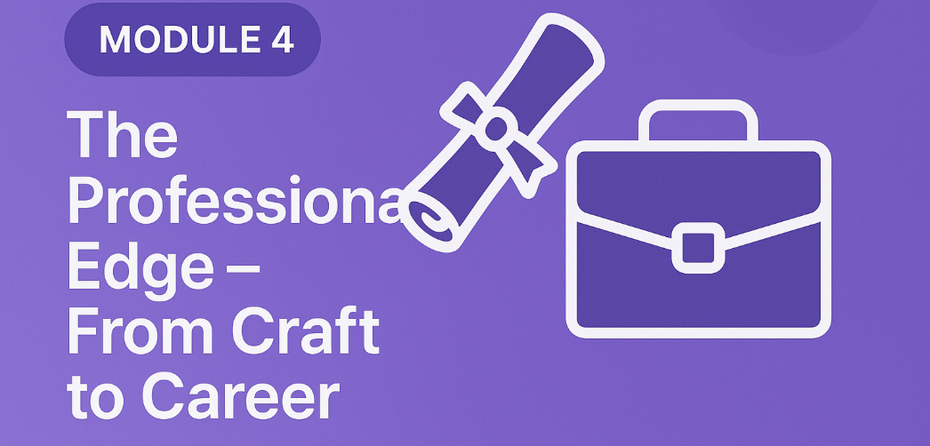 Module 4: The Professional's Edge – From Craft to Career